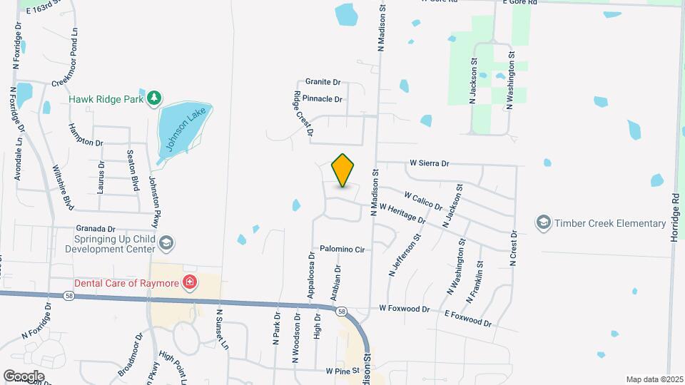 410 W Heritage Dr Map and Location Details