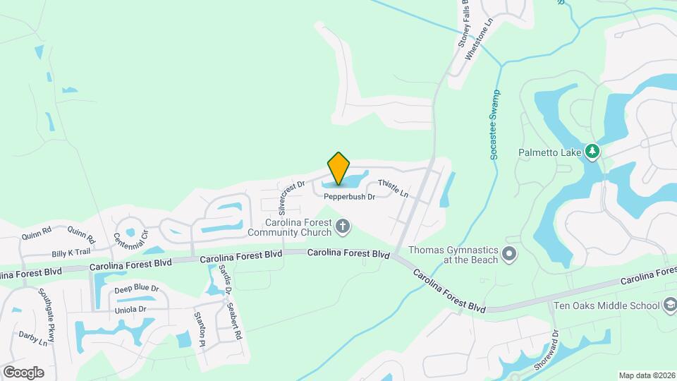 698 Pepperbush Dr Map and Location Details