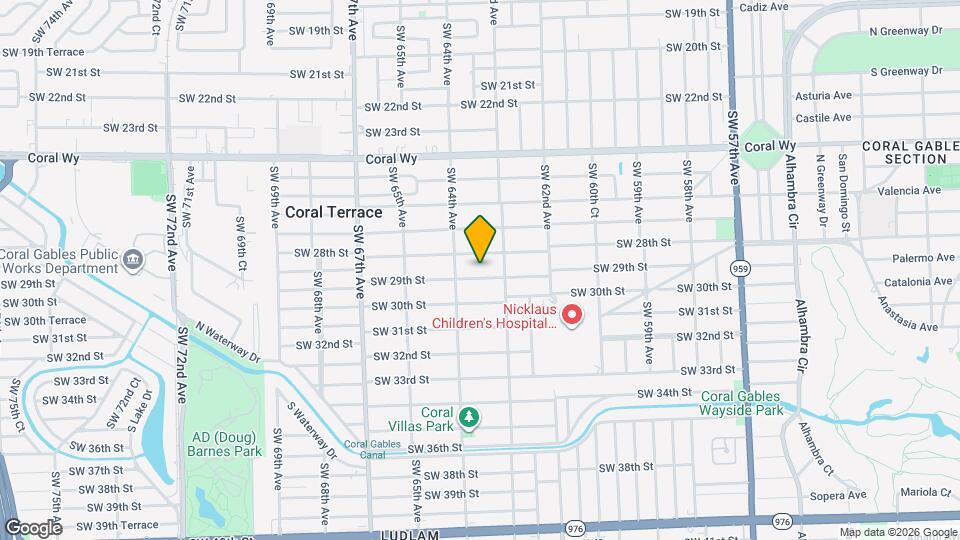 6353 SW 29th St Mapa y Detalles de la Ubicación