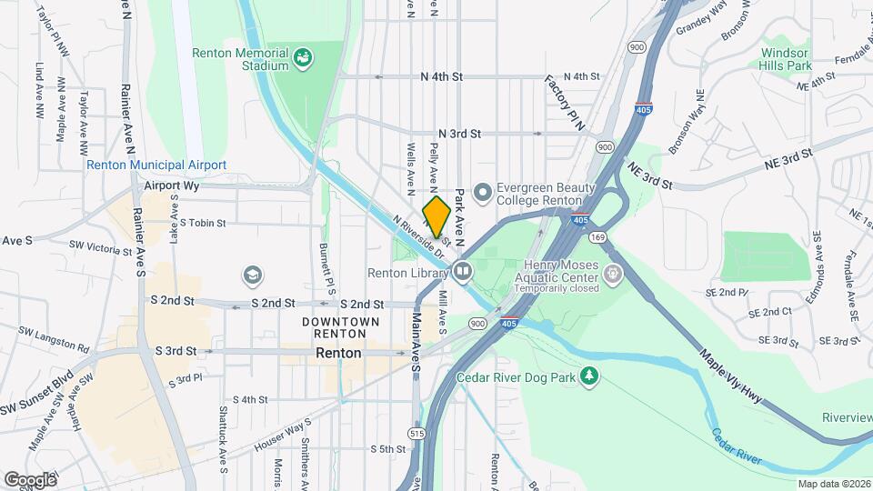 1007 N 1st St Map and Location Details