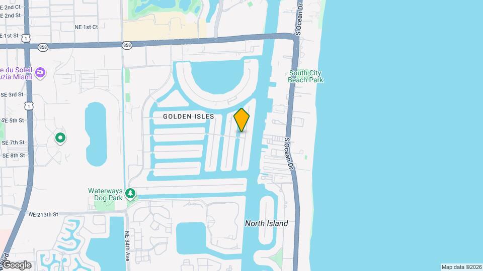 552 Palm Dr Map and Location Details