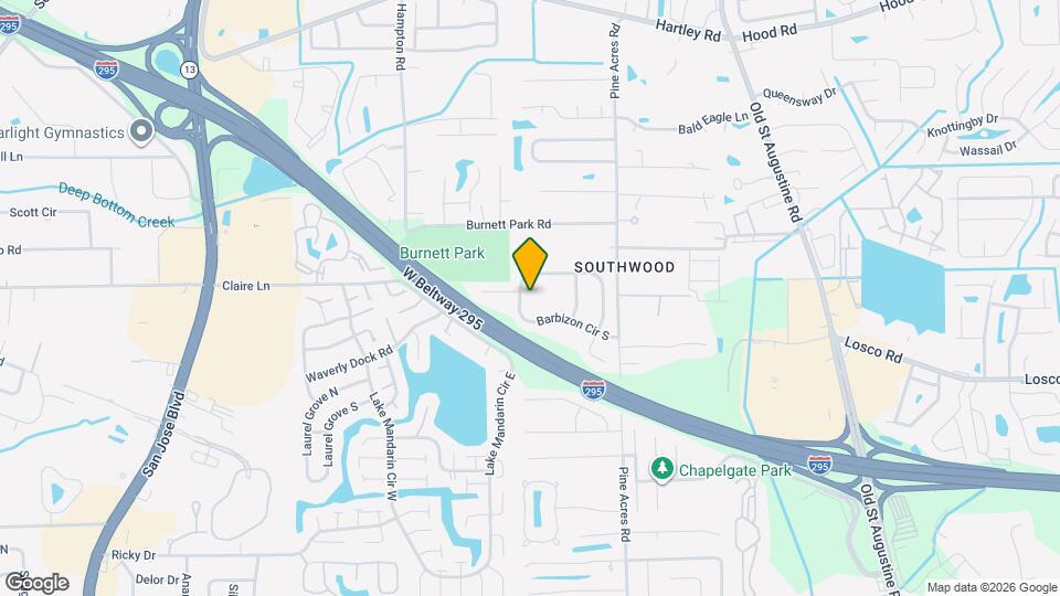 11067 Barbizon Cir W Map and Location Details
