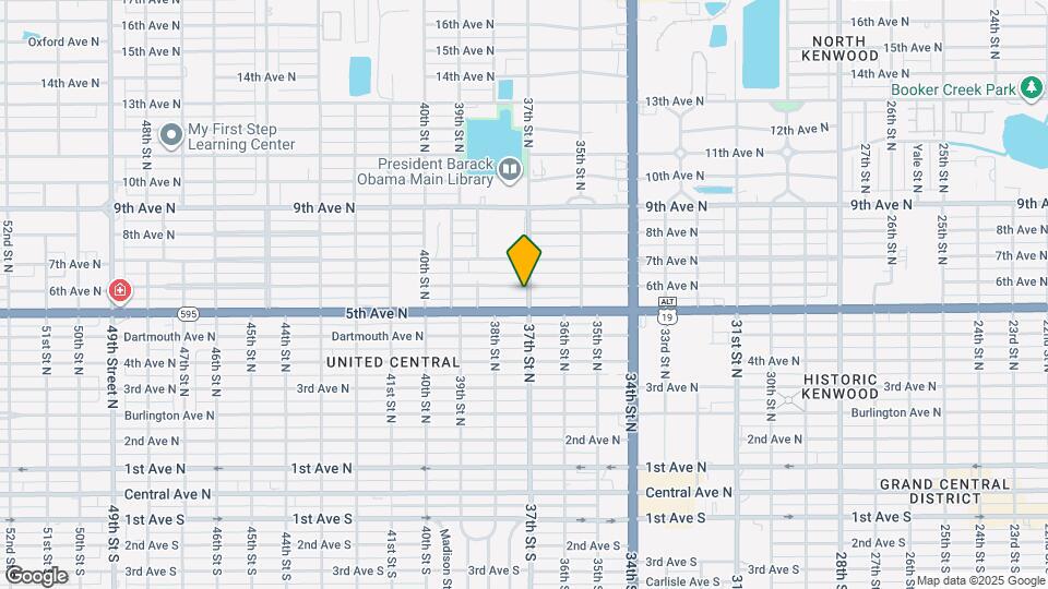 550 37th St N Map and Location Details