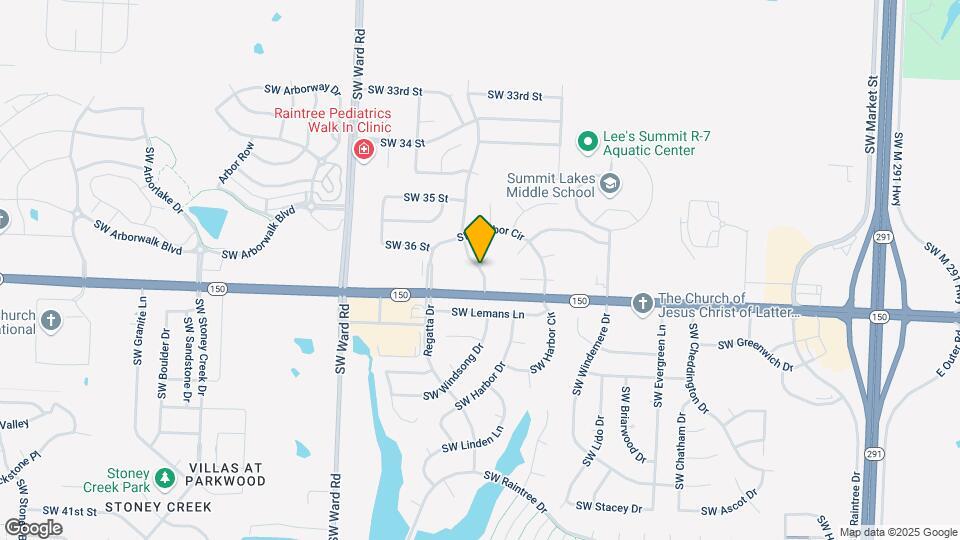 3624 SW Windsong Dr Map and Location Details
