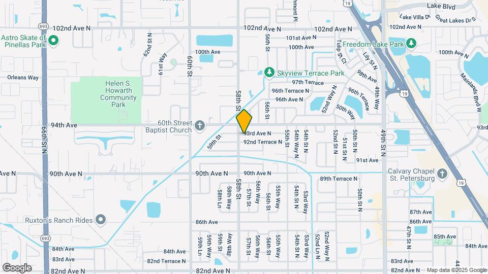 5770 93rd Ave N Map and Location Details