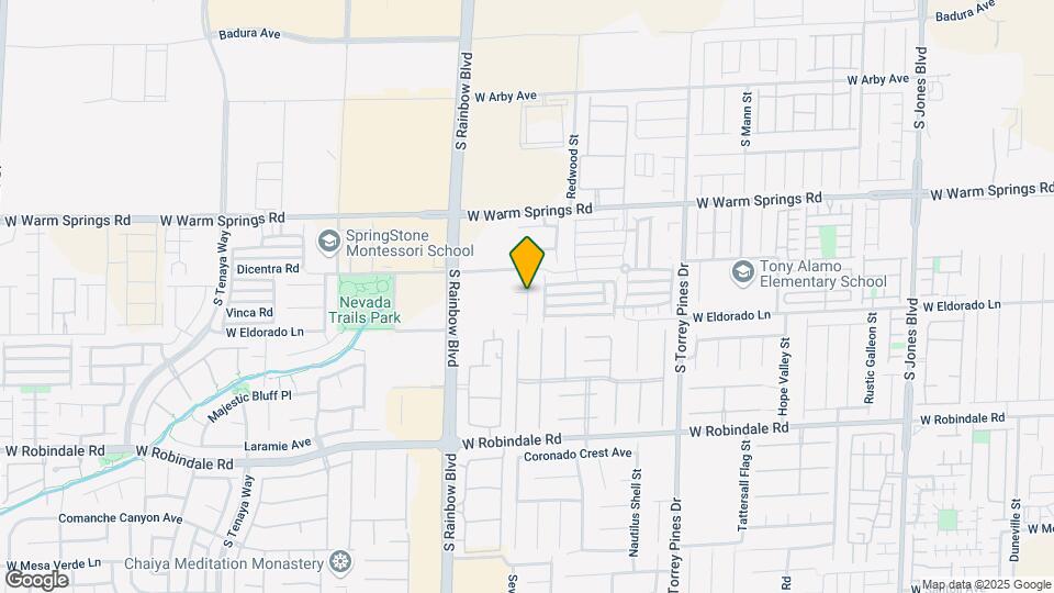 7452 Wine Creek St Map and Location Details