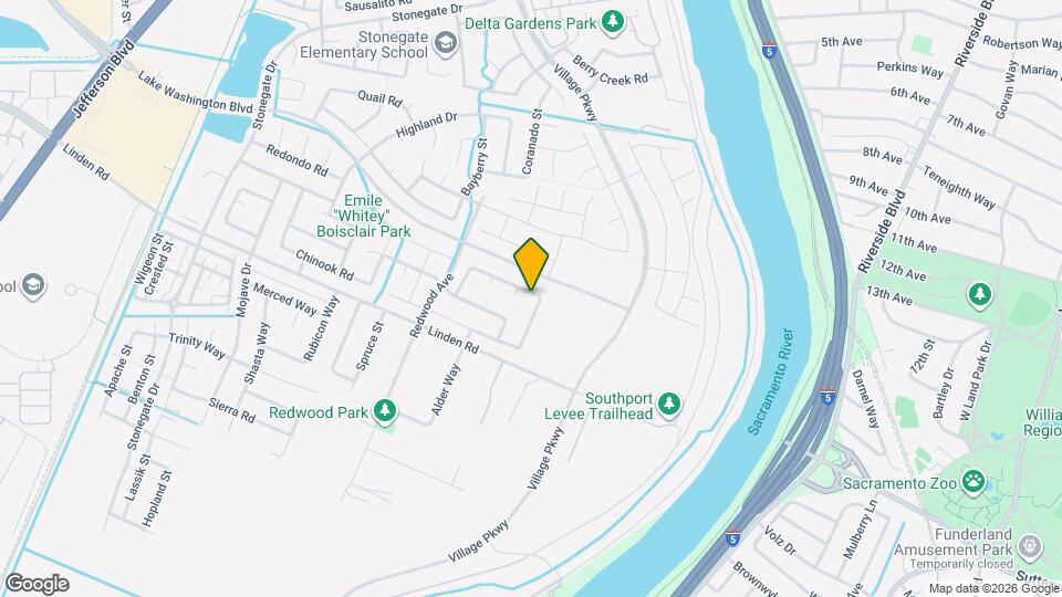 2816 Almond St Map and Location Details