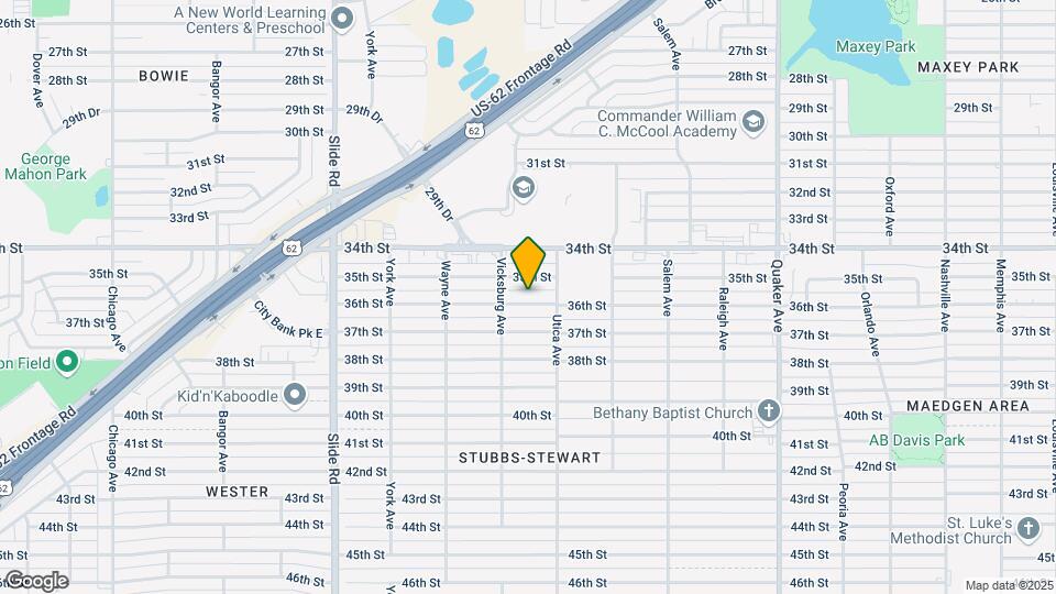4814 36th St Map and Location Details