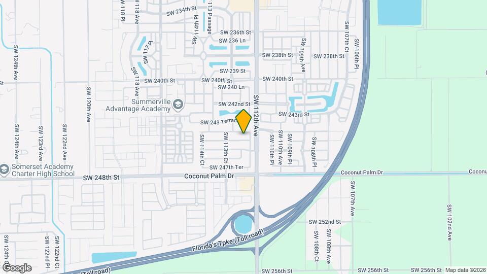 11243 SW 245th St Map and Location Details