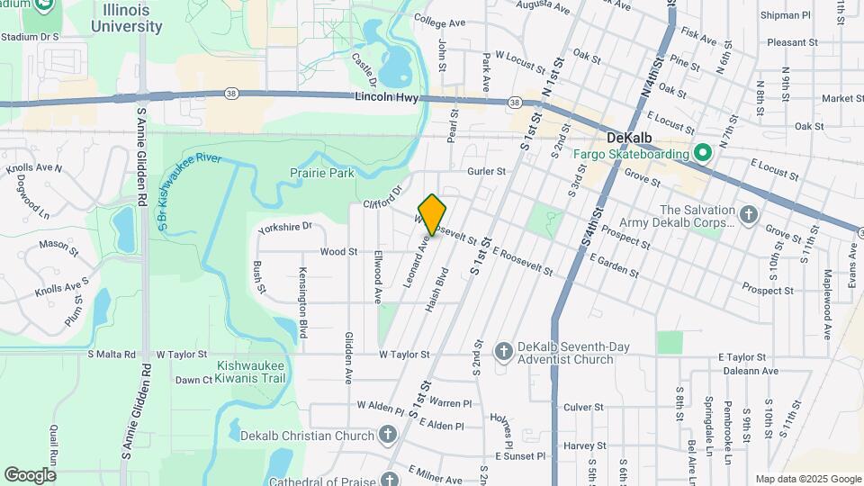 618 Leonard Ave, Unit Upper Mapa y Detalles de la Ubicación