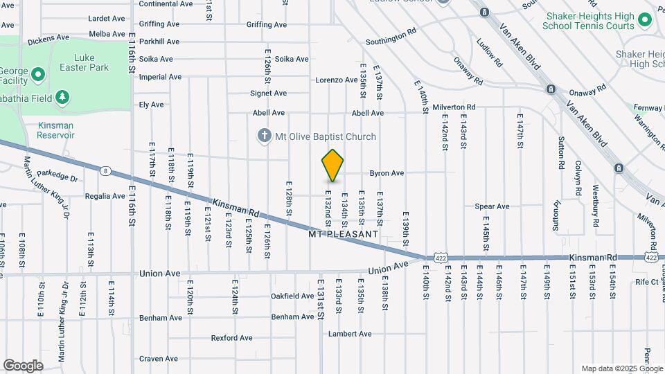 3349 E 132nd St Map and Location Details
