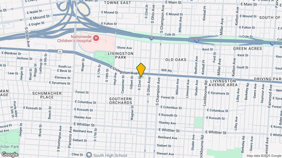 774-776 S 22nd St Map and Location Details