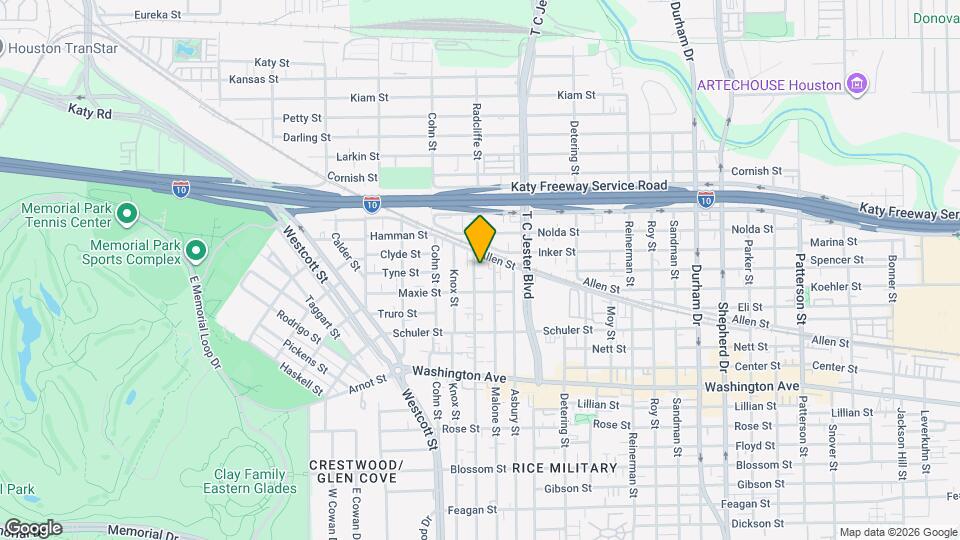 1518 Birdsall St Map and Location Details
