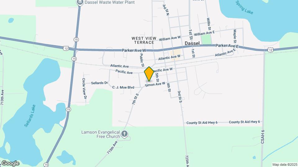 210 6th St Map and Location Details