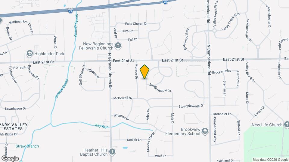 1928 Sweet Blossom Ln Map and Location Details