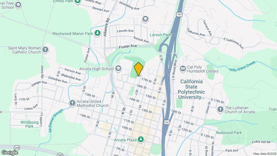 1693 J St Map and Location Details