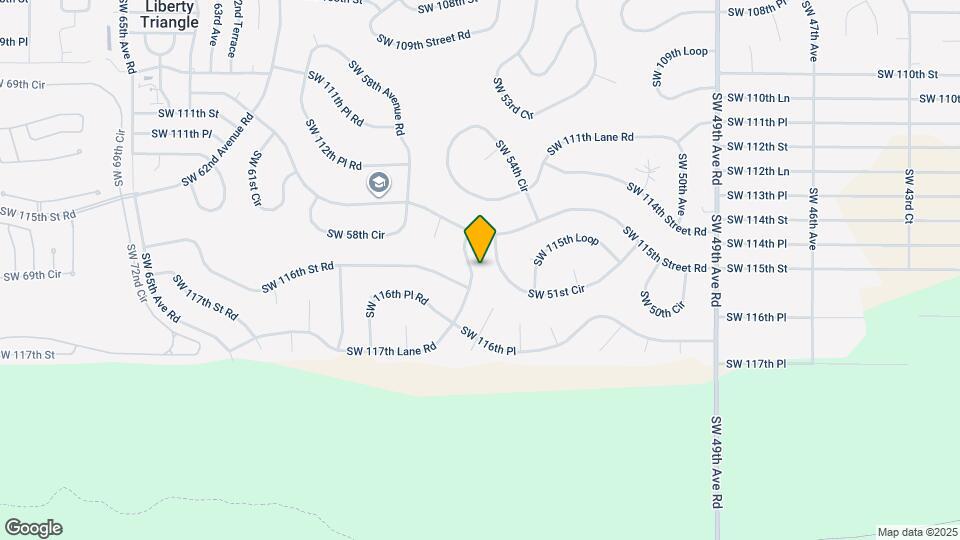 5640 SW 117th Lane Rd Map and Location Details