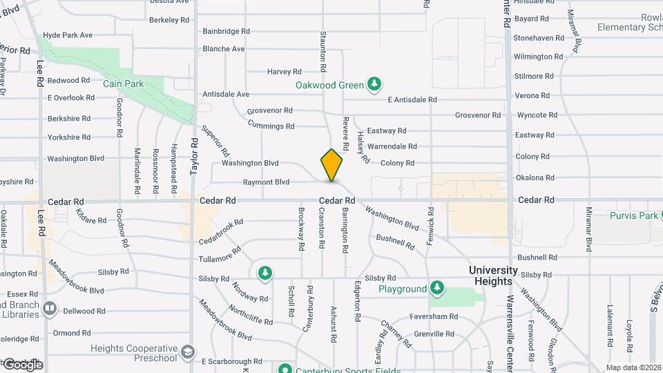 3690 Washington Blvd Map and Location Details