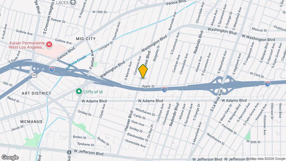 2406 Hauser Blvd Map and Location Details