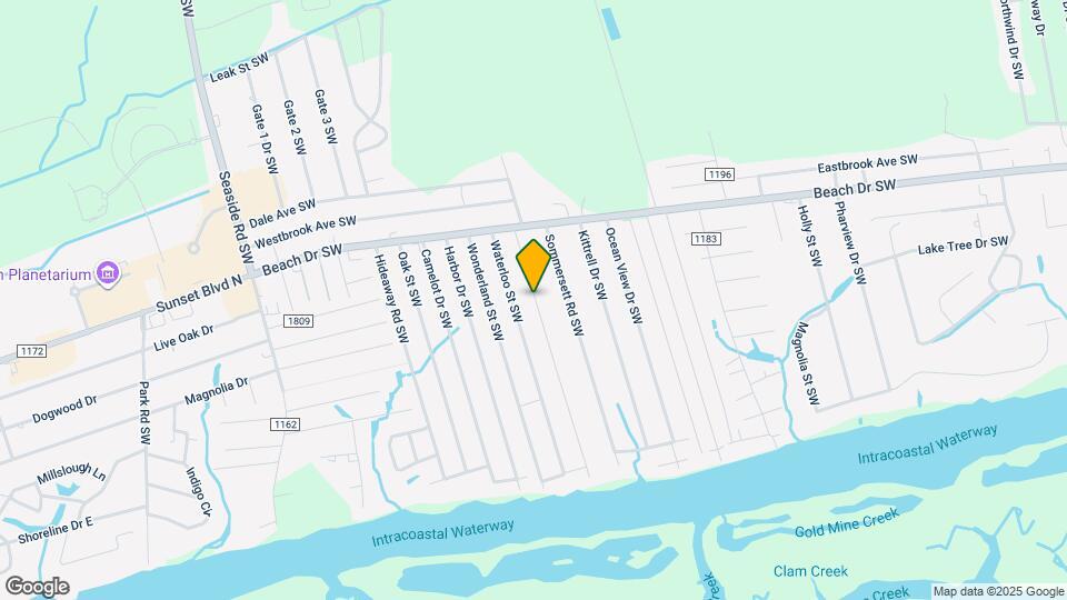 1800 Whispering Pine St SW Map and Location Details