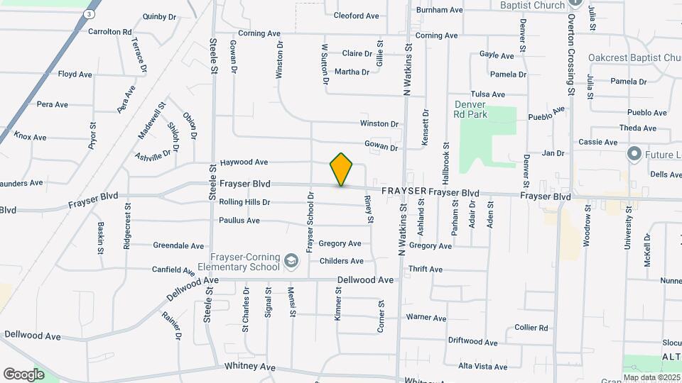 1699 Frayser Blvd Map and Location Details