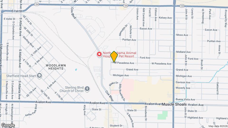 102 W Pasadena Ave Map and Location Details