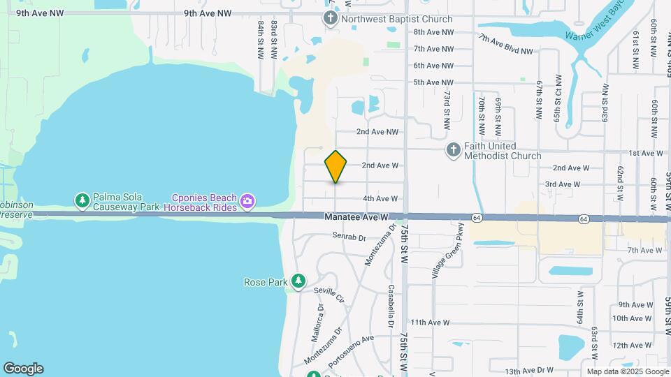 303 79th St W Map and Location Details