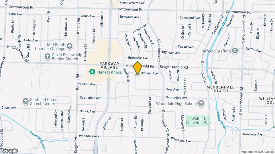 3216 Haraway St Map and Location Details