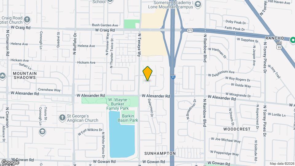 4045 N Elkridge Dr Map and Location Details