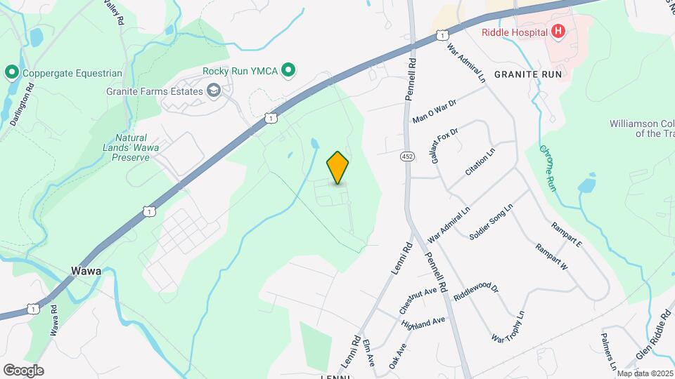 1318 W Baltimore Pike Map and Location Details