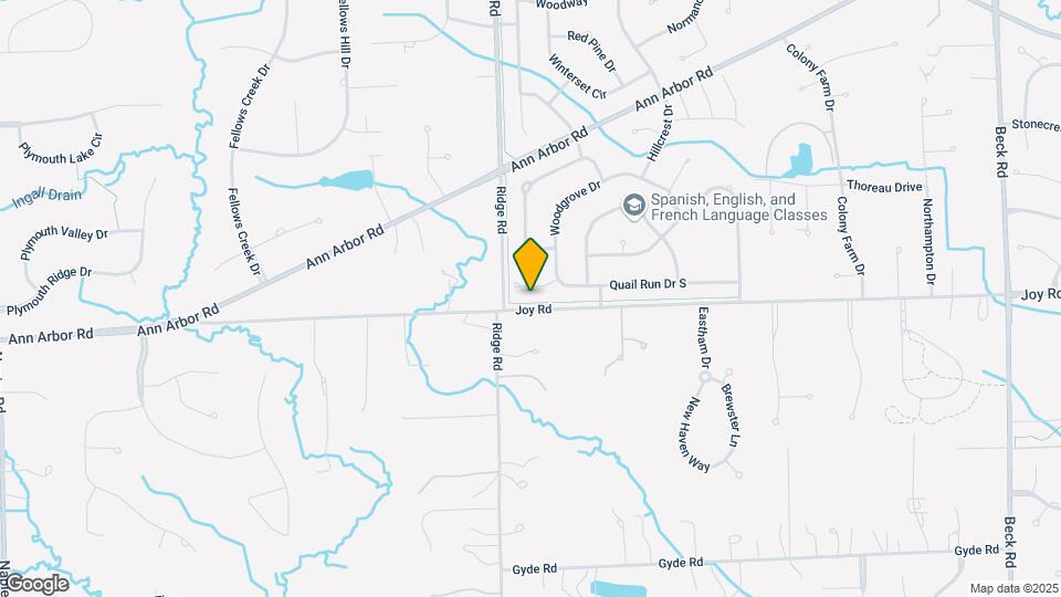 49301 Quail Run Ct Map and Location Details