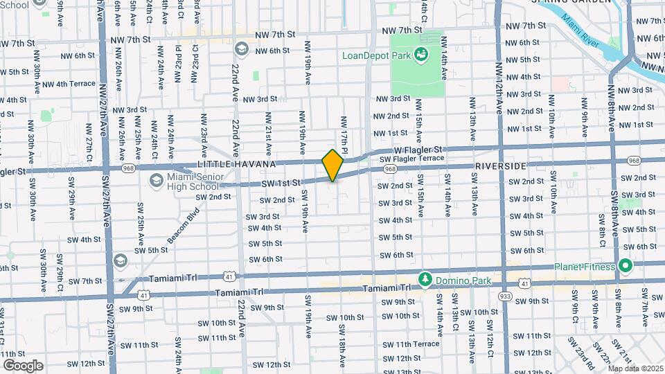 126 SW 18th Ave Map and Location Details