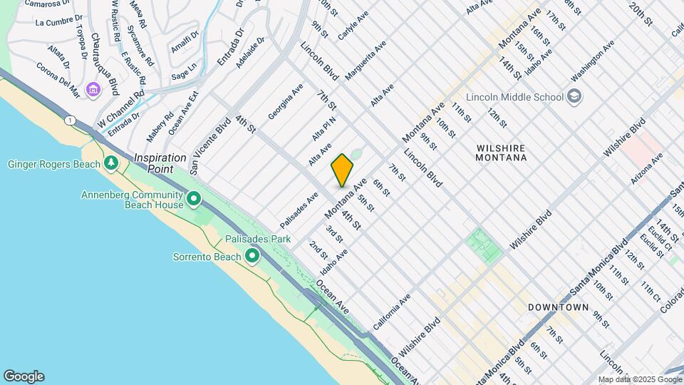 415 Montana Ave, Unit 306 Mapa y Detalles de la Ubicación