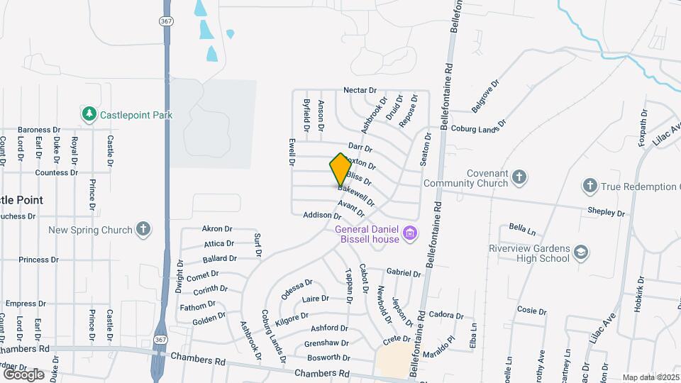10347 Ashbrook Dr Map and Location Details