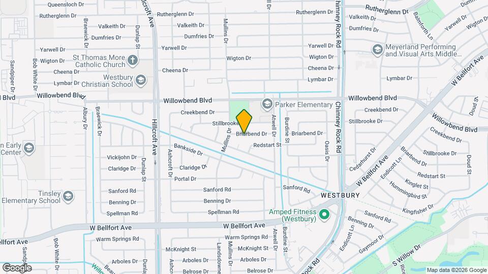 5611 Briarbend Dr Map and Location Details
