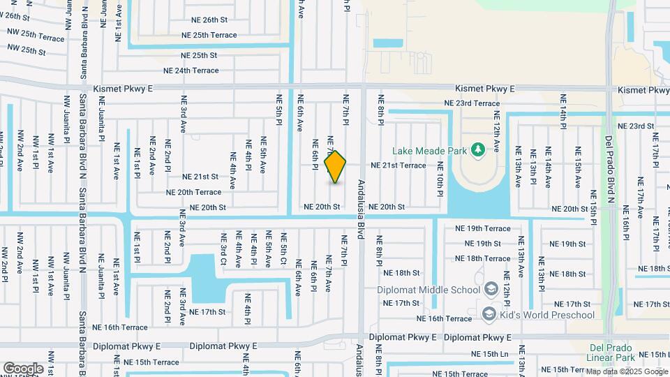 2017 NE 7th Ave Map and Location Details