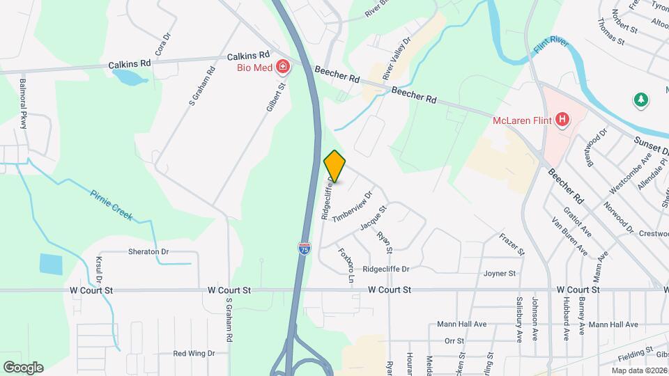 3502 Ridgecliffe Dr Map and Location Details
