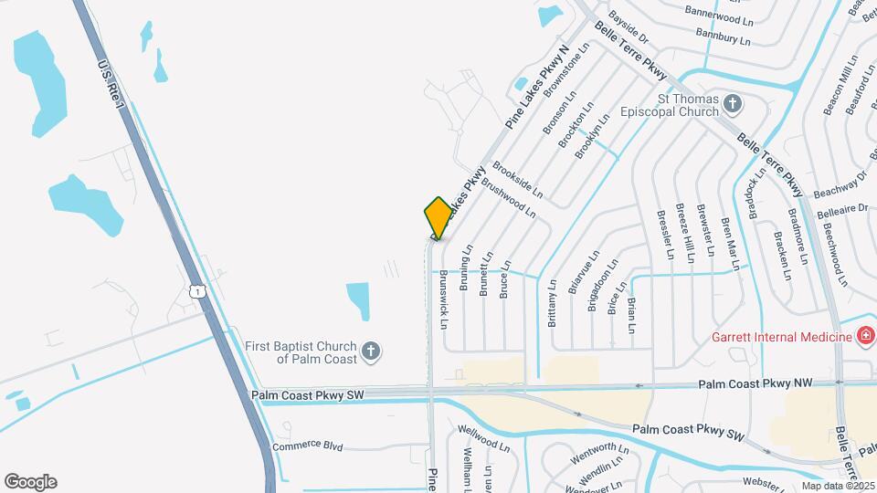 107 Brunswick Ln Map and Location Details