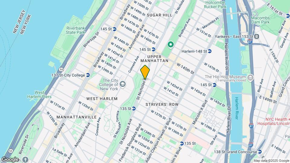 610-612 St Nicholas Ave Mapa y Detalles de la Ubicación