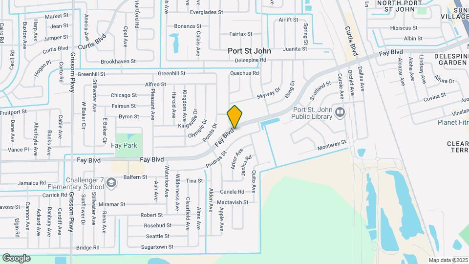 4305 Fay Blvd Map and Location Details