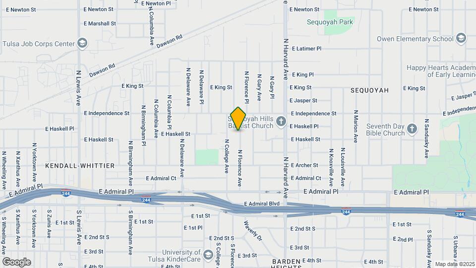 164 N Florence Ave Map and Location Details