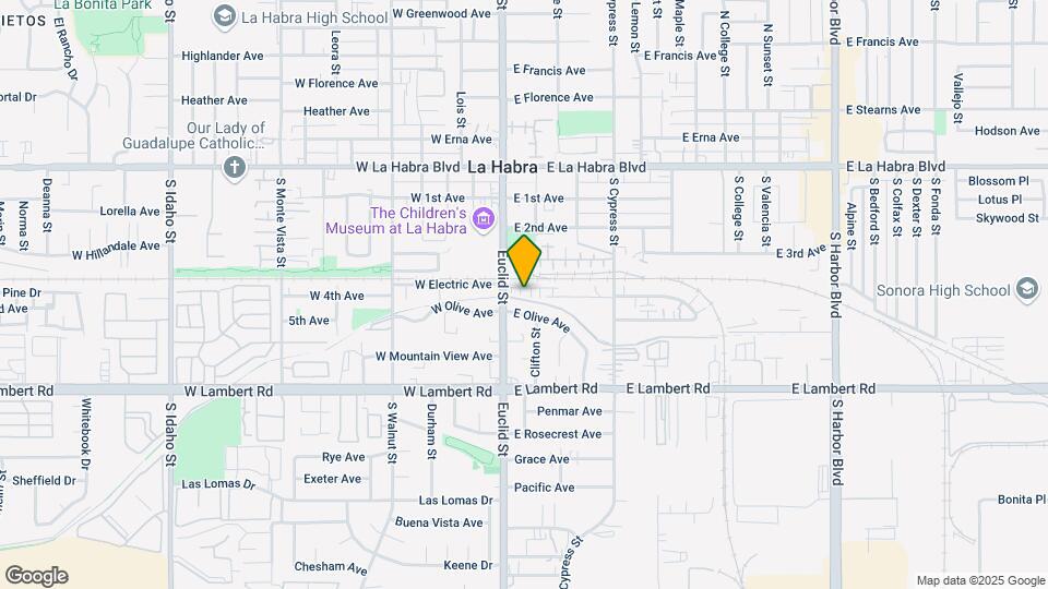 405 S Reaghan Ln Map and Location Details