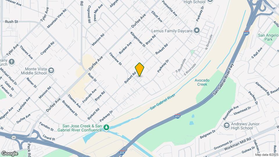 12525 Fineview St Map and Location Details