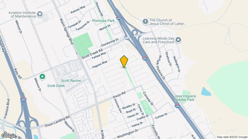 2100 Tiny St Map and Location Details