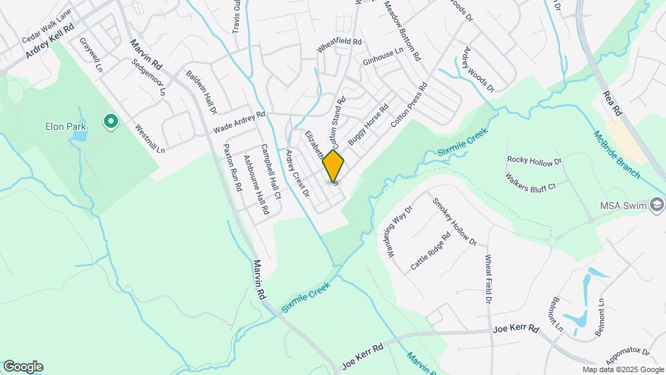 10238 Elizabeth Crest Ln Map and Location Details