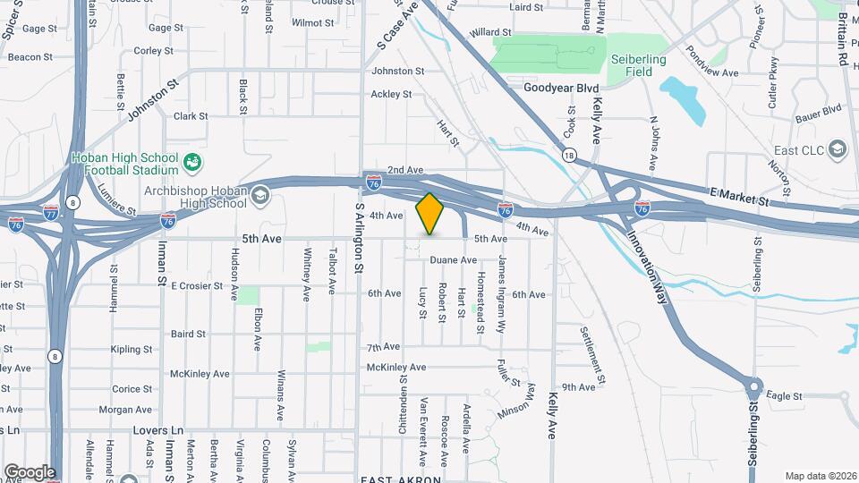 1182 5th Ave Map and Location Details