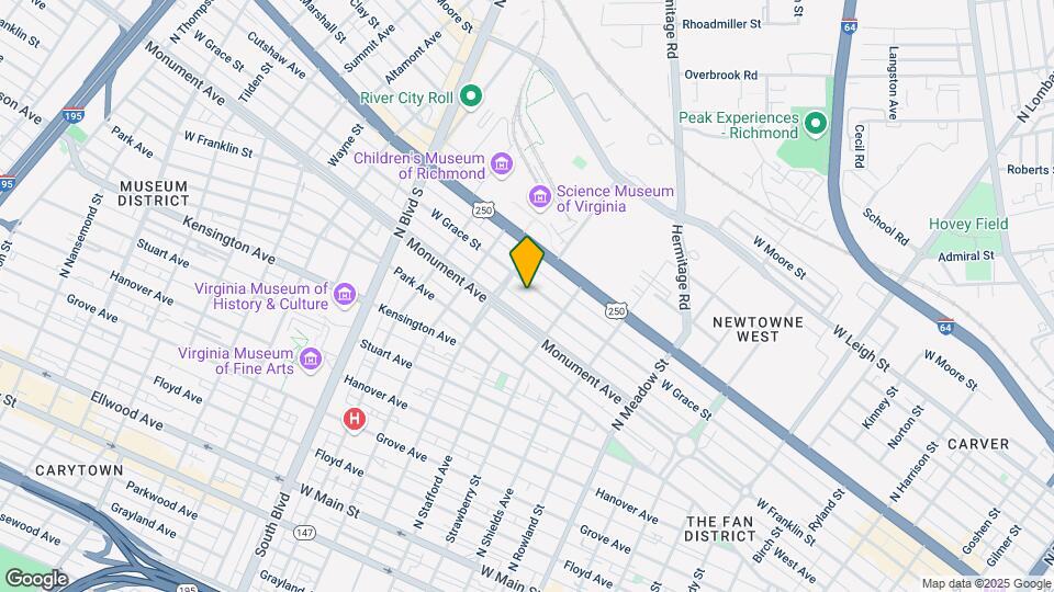 2329 W Grace St, Unit 3 Mapa y Detalles de la Ubicación