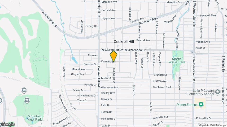 4126 Kernack St Map and Location Details