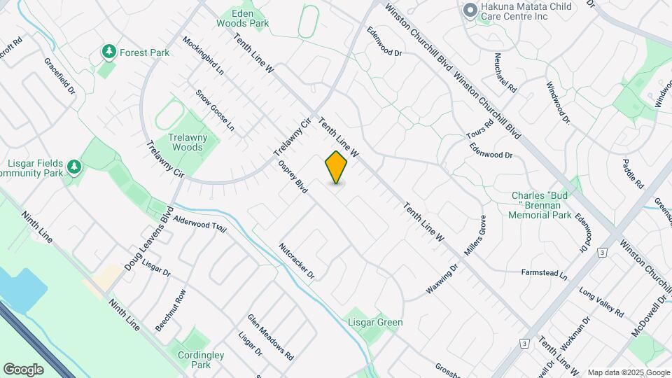 6419 Longspur Rd Map and Location Details