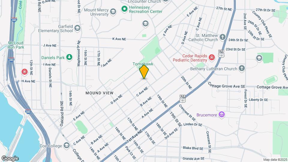 421 19th St NE Mapa y Detalles de la Ubicación